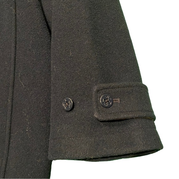 Daniel Cremieux Collection Double Breasted Wool Pea Coat - Picture 2 of 9